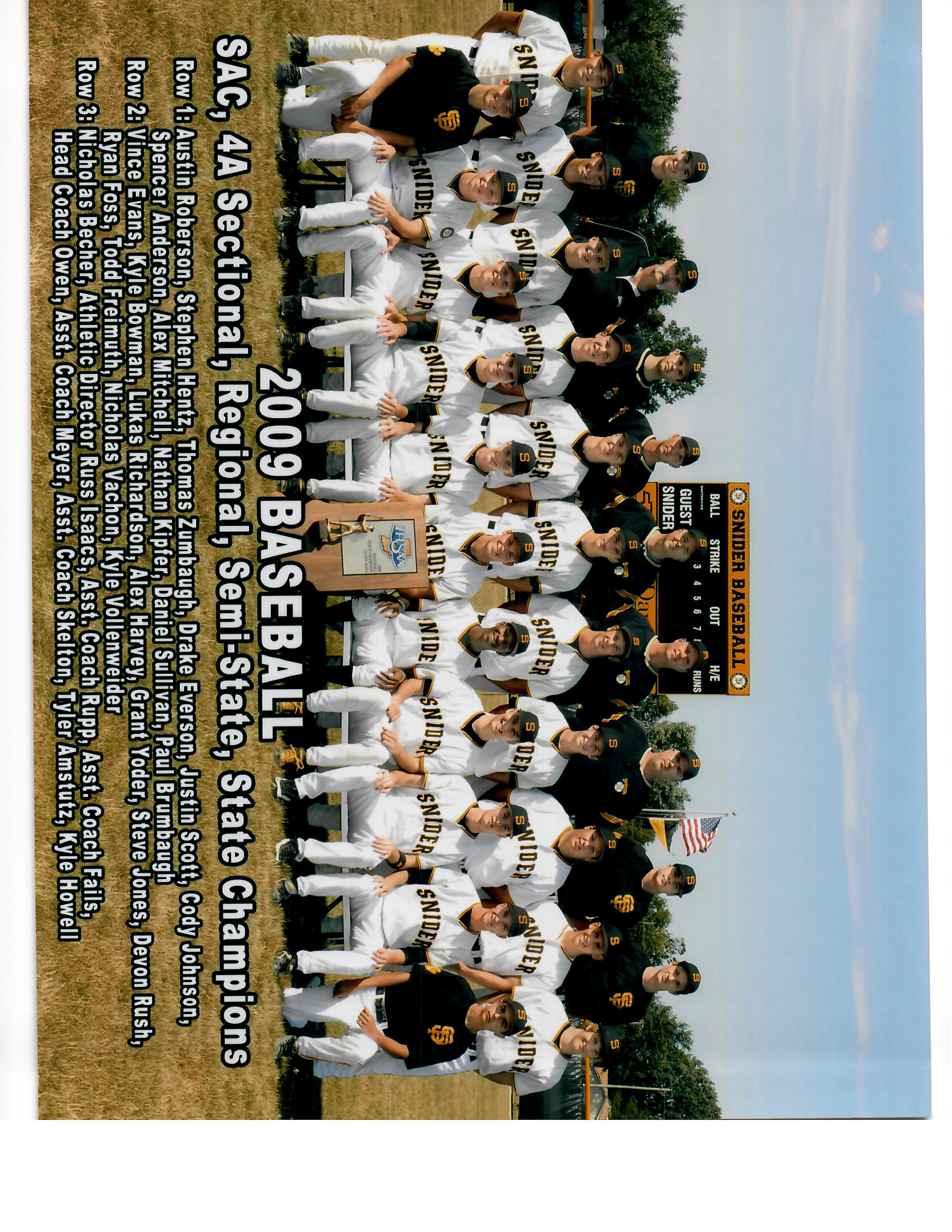 2009 Snider Panthers